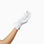 THE ISABELLE wrist lengths women's luxury gloves in white.