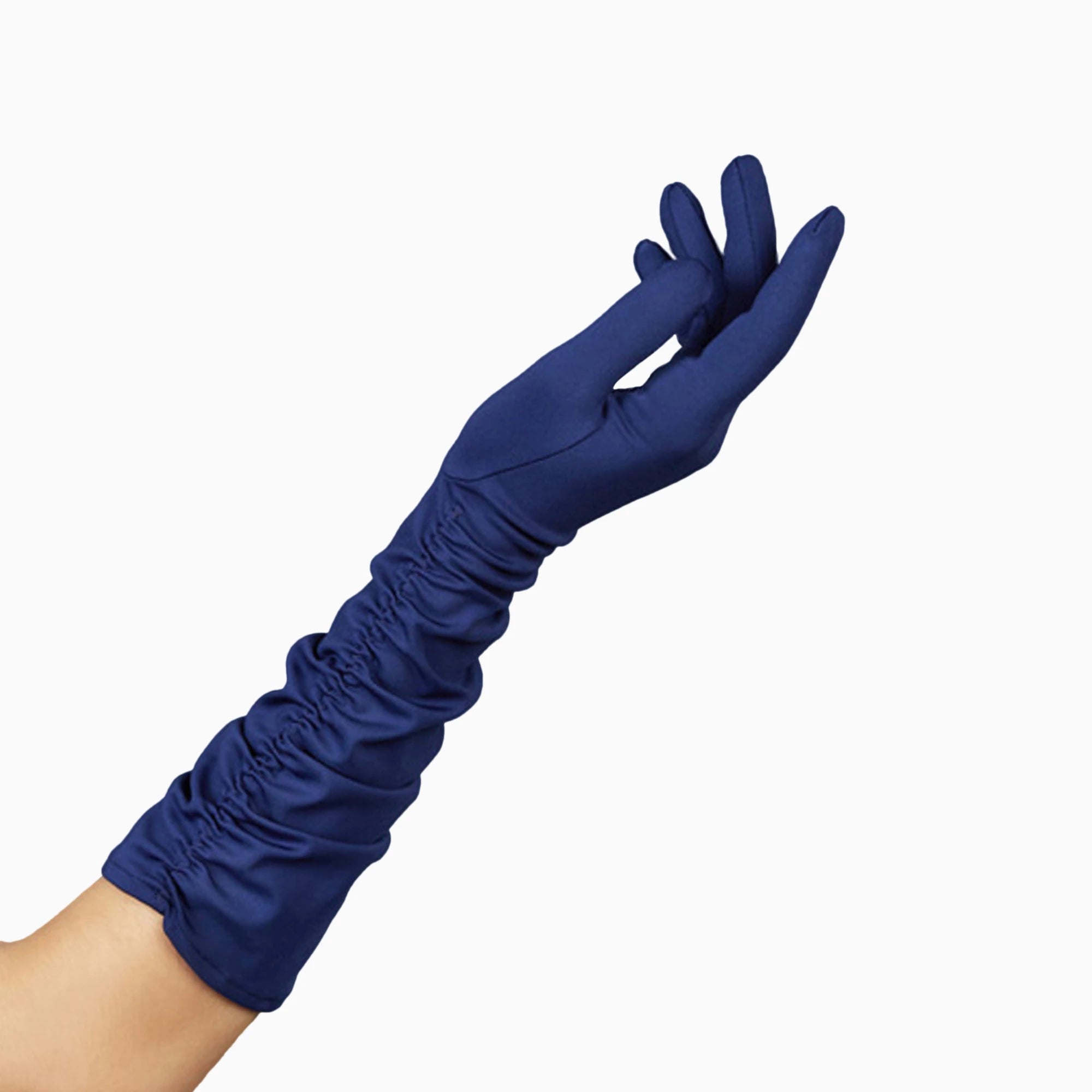 THE STEPHANIE Long Gloves Parisian Blue