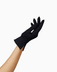 THE ISABELLE wrist glove in black.