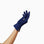 THE ISABELLE wrist length luxury women's glove in Parisian Blue.