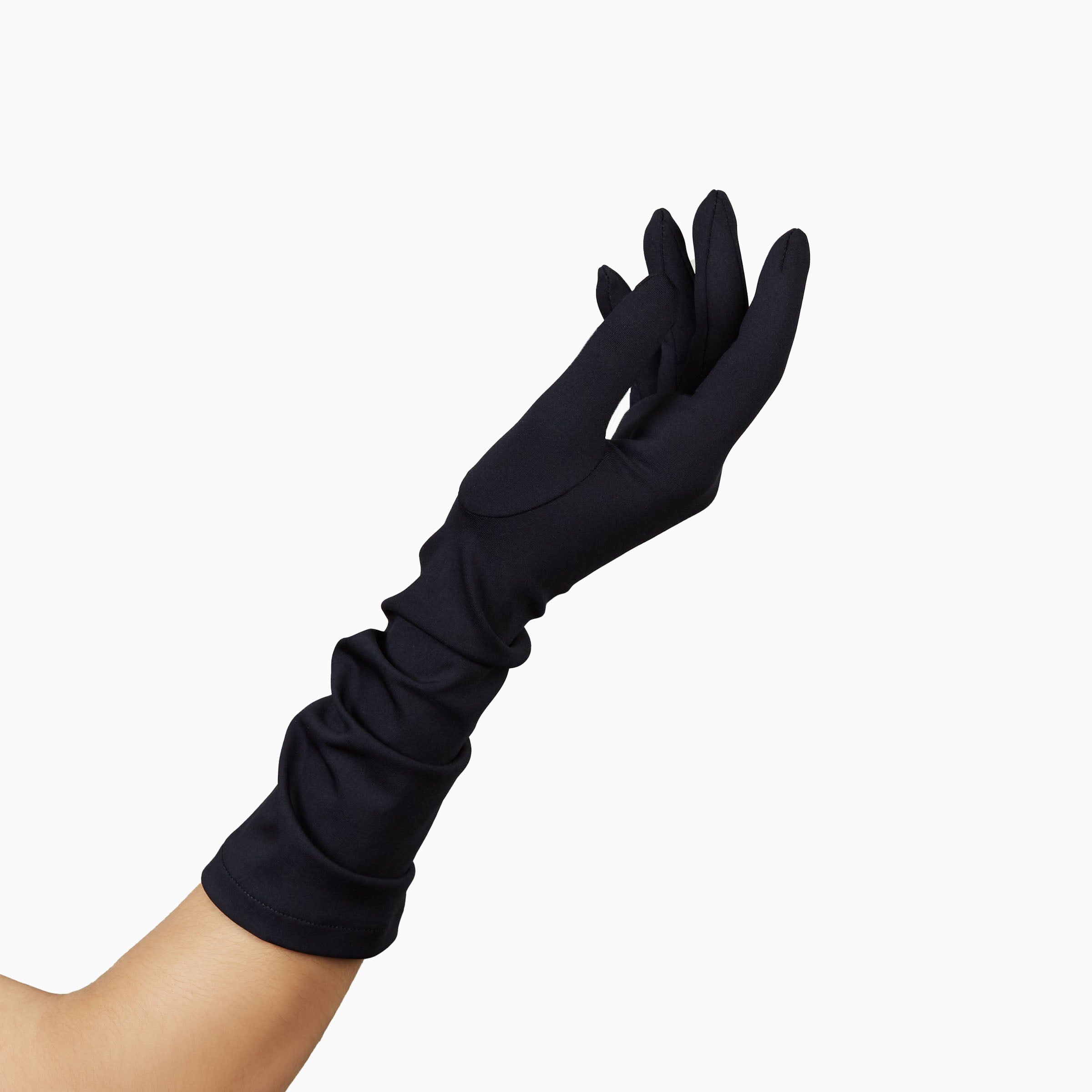 The Jill Mid Length Glove in Black